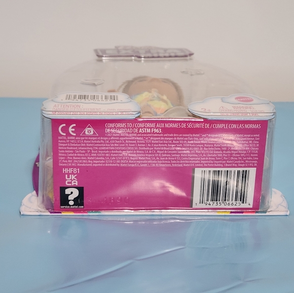 Barbie #5 Extra Minis NIB Pinapple Doll Mattel with Accessories & Stand - Picture 4 of 6